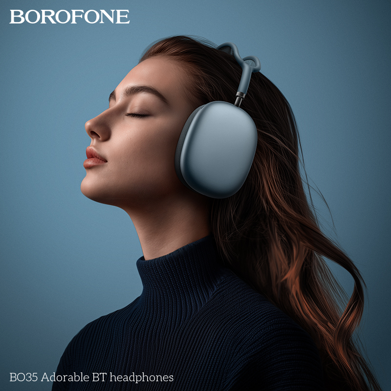 BOROFONE BO35 声雅蓝牙头戴式耳机2025新品音乐通话运动高颜值