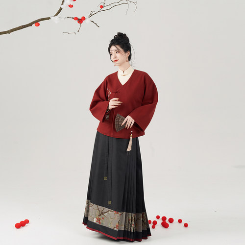 织造司原创明制福枝汉服