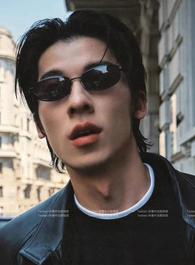 26新款李光汉刘雯同款极简老钱风太阳眼镜显脸小防紫外线可配度数
