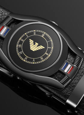 新款男士皮带合金自动扣年轻人百搭潮流休闲腰带商务时尚裤带男潮