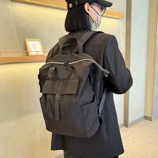 玛璐玛咔原创双肩包男士 休闲背包女防水旅行包电脑书包 大容量时尚