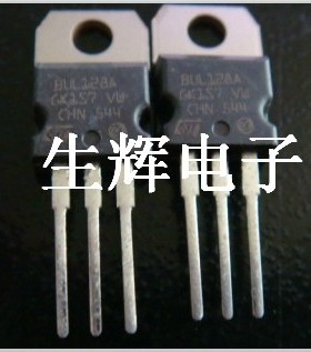全新进口 BUL128 三极管 BUL128A 直插TO-220封装
