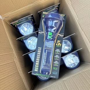 出口外单 高性能远射程 家用应急户外便携多功能led充电手电筒