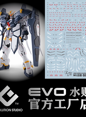 MG1/100 沙漠高达EW穿山甲装备水贴/犰狳装/荧光/EVO