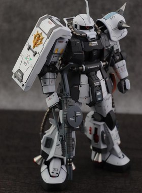 高达模型SIDE3 高机动白狼真红黑色三连星扎古GK树脂件