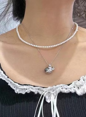 新品可爱呆萌蝴蝶犀牛吊坠