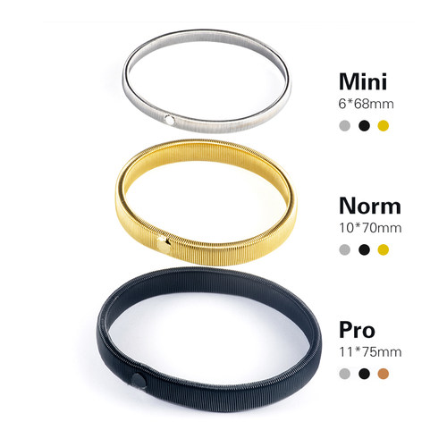 衬衫袖箍金属弹簧调酒师袖口臂环