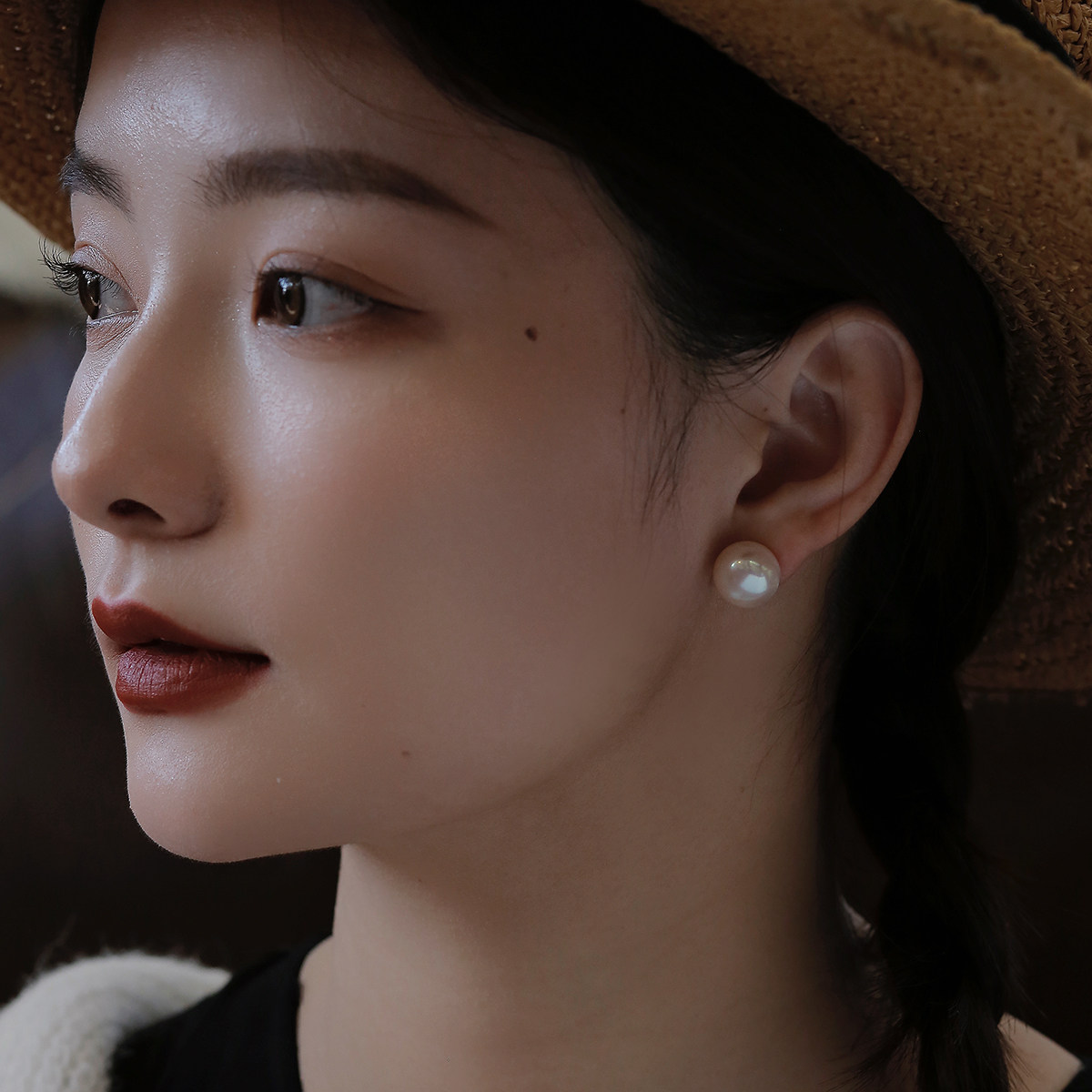 天然超大颗珍珠耳夹女蚊香盘无耳洞馒头镀金耳钉网红爆款耳环耳饰,饰品/流行首饰/时尚饰品新,耳夹,淘宝优惠券,粉丝福利购,淘宝优惠卷