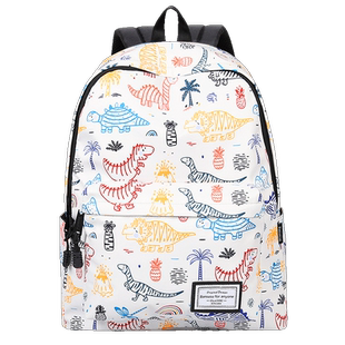 Bansusu.大容量学生书包女初中生背包日常出游通勤卡通双肩包百搭