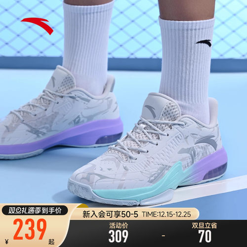 安踏KTFIRE篮球鞋男汤普森球鞋