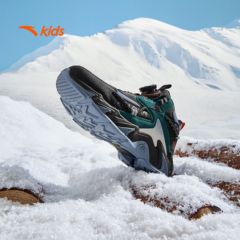 安踏儿童鞋二棉鞋2025冬季新款