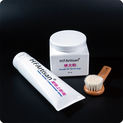 HFartisan西高地梗犬拔毛粉美容粗粉狗狗清洁增白宠物拔耳毛粉