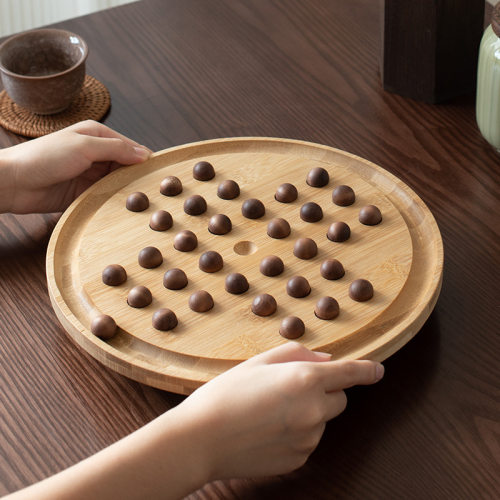 木制单身贵族孔明棋益智桌游