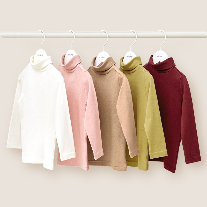 unifriend儿童男女高领打底衫