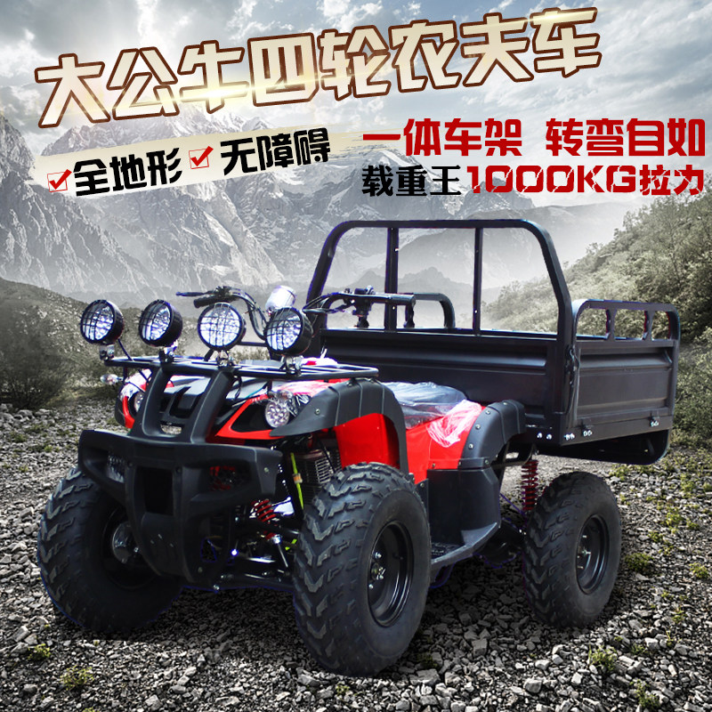 农夫车四轮山地越野摩托车轴转动差速器场地沙滩车ATV大公牛