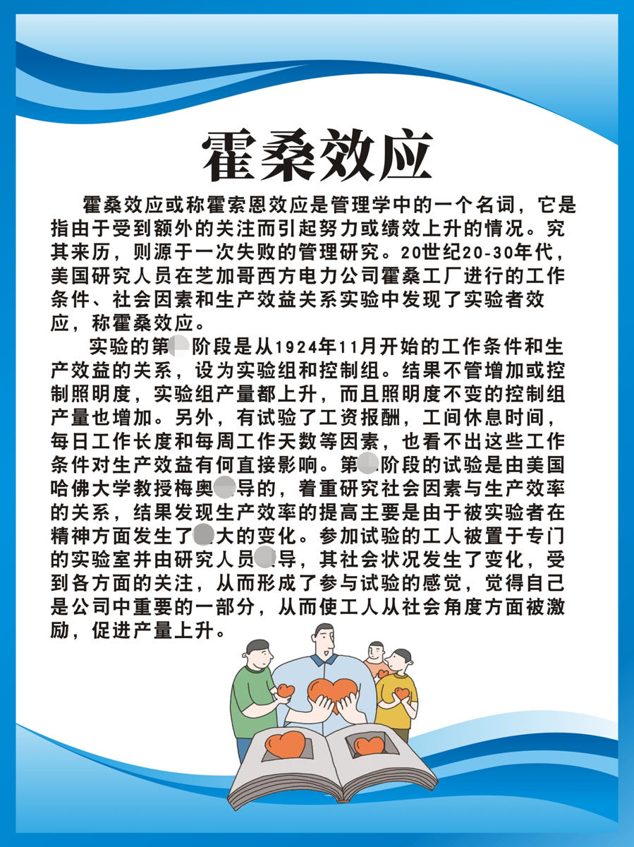 m769霍桑效应工作室公司办公室装饰画励志标语墙挂画1447海报印制