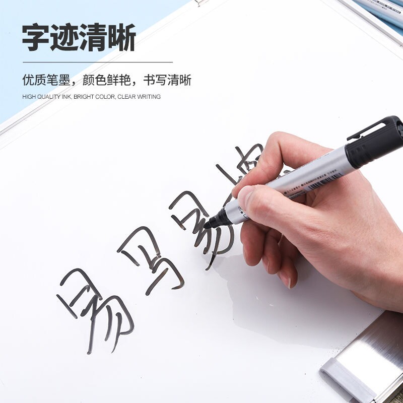 타임아웃 화이트보드 펜 지울 수 있고 다시 채울 수 있는 마커 펜 검정색 빨간색 파란색 지울 수 있는 칠판 펜 수성 마커 펜