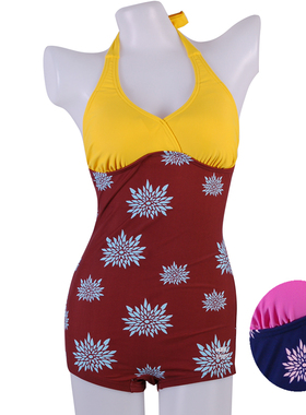 正品   赛勃女款 保守型 连体平角泳衣S5110  大码 特价