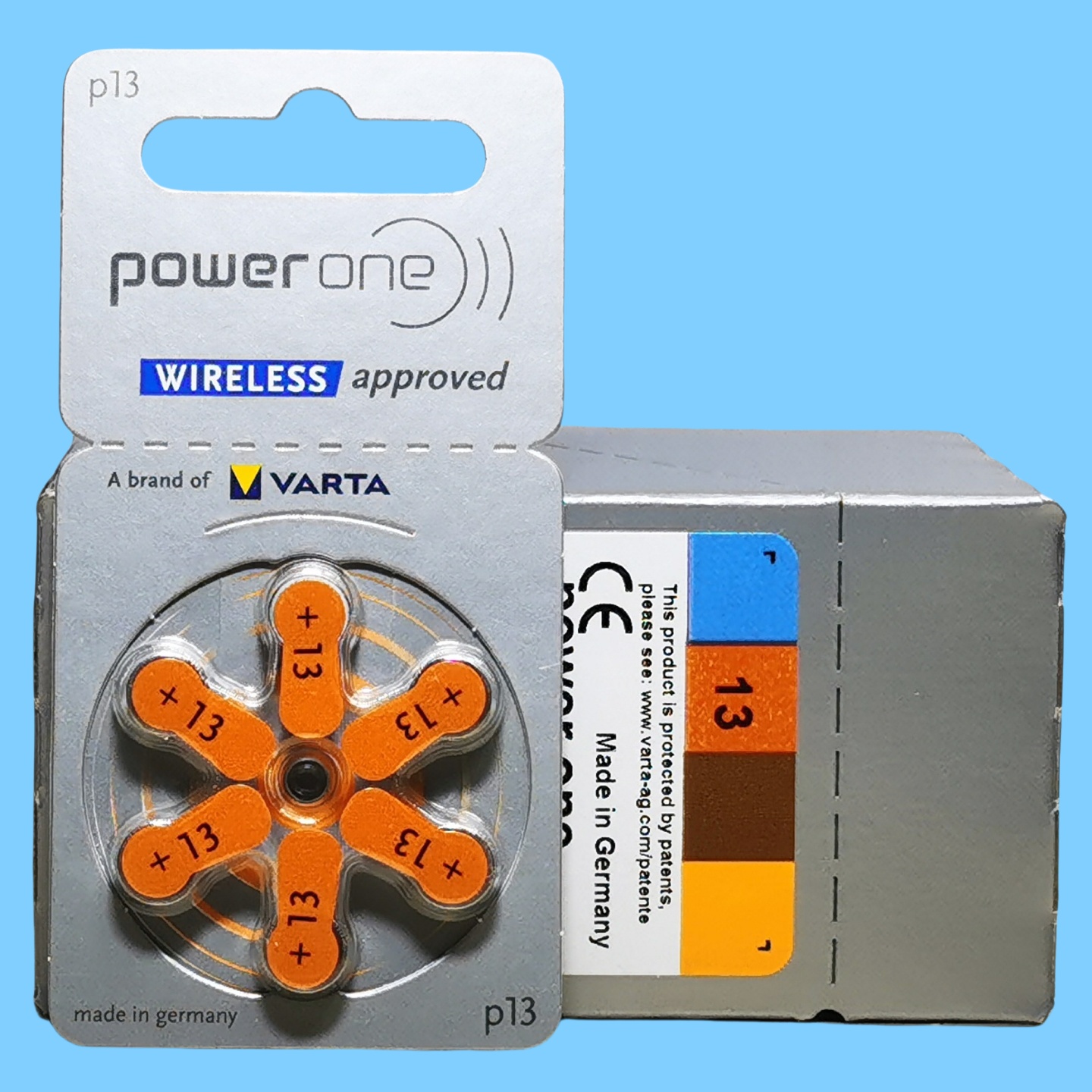 poweronep13助听器电池原装进口