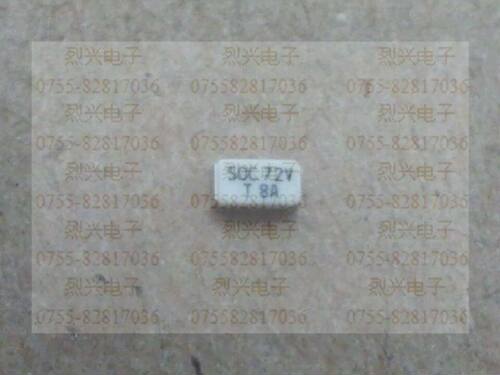 SOC 11CT8A 1206陶瓷印字贴片保险丝 SOC T8A 72V 体积3.2*1.6mm