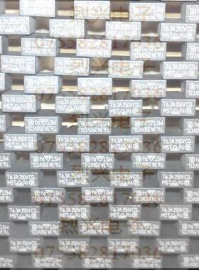 黑色方形微型保险丝 MST T6.3A 250V 8×7×4mm 量大可议价