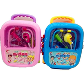 拉杆箱医疗箱恒伟过家家旅行箱医具箱医疗箱仿真灯光声音儿童玩具