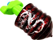 上劲发光陀螺户外音乐灯光旋转套装 儿童玩具 电动七彩闪光陀螺新款