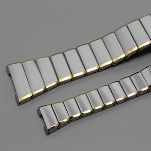 钨钢手表配件 适用雷达RADO1032G-889表链215L手表带2018M凹口114