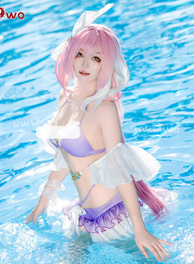 悠窝窝爱莉希雅泳装cos