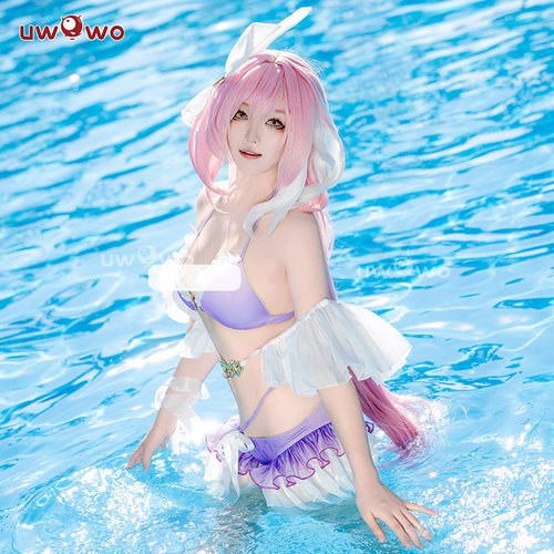 悠窝窝爱莉希雅泳装cos