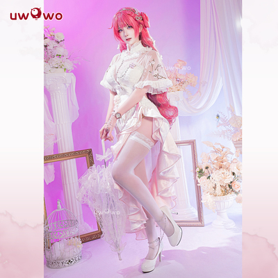 预售悠窝窝NIKKE胜利女神cosplay桃乐丝cos服装女 宴桃源旗袍doro