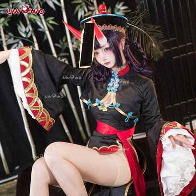 现货悠窝窝cosplay FGO 酒吞童子 英灵祭装 cos 小僵尸 C服