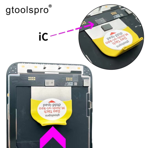 gtoolspro平板维修拆机撬片隔热垫屏幕ic垫片移植保护屏幕垫