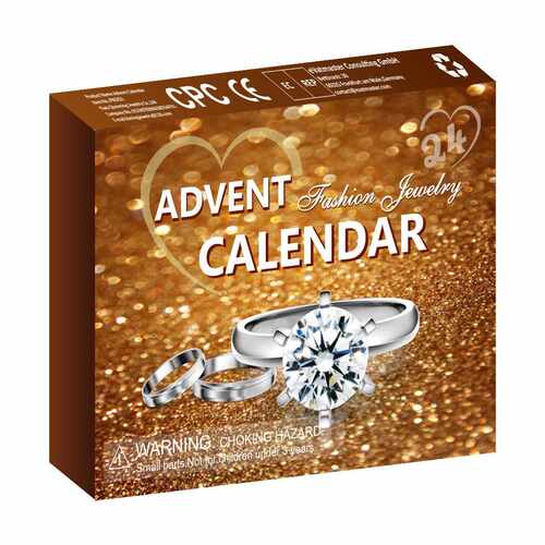 24Pcs Christmas Countdown Ornament Blind Box Keychain