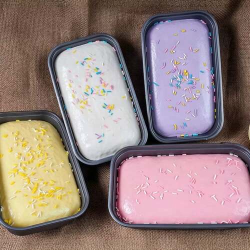 Super Wet Boxed Cake Taro Squishy Slow Rising Stress Relief