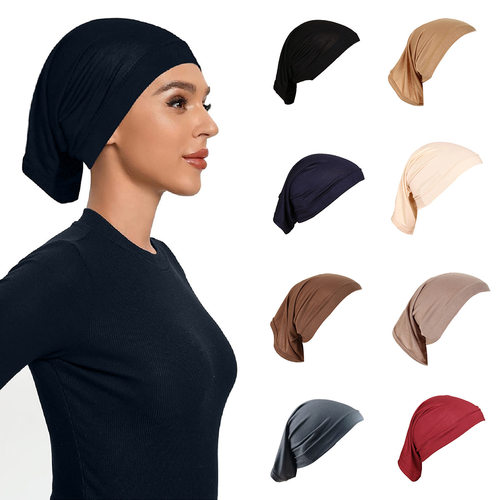 Modal Tube Cap Ethnic Style Neck Warmer