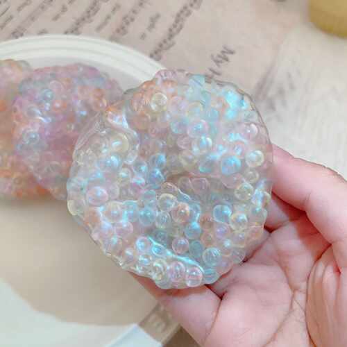 Pop Beads Squishy Toy Pearl String Fidget Ice Skin Ball