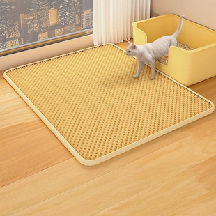 Double Layer Cat Litter Mat Anti-tracking Pad