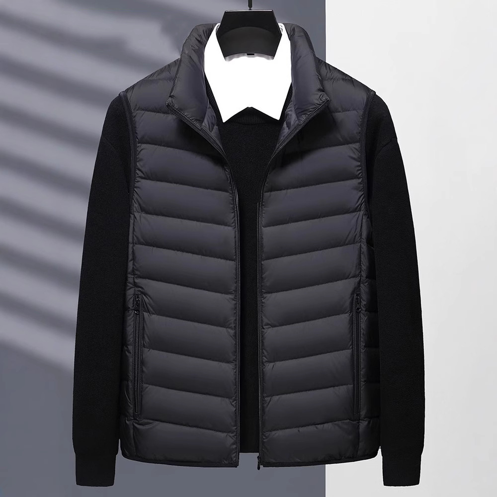 河南台前羽绒轻薄羽绒服马甲男女同款冬新款保暖内搭无袖短款背心