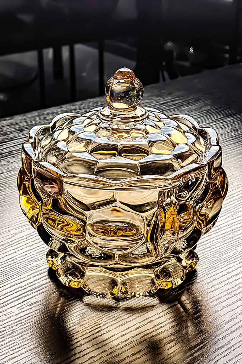 2025新款水晶玻璃碗水果盘带盖糖果罐高端大气果盘大烟灰缸上档次,节庆用品/礼品,时尚烟灰缸,淘宝优惠券,粉丝福利购,淘宝优惠卷