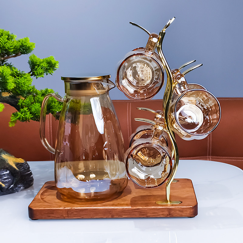 2025新款玻璃杯茶具茶杯水杯套装家用客厅高级感高颜值轻奢高档,餐饮具,茶杯,淘宝优惠券,粉丝福利购,淘宝优惠卷