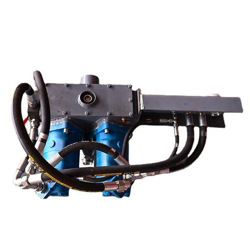 红五环钻机回转器总成矿山水井爆破钻孔动力头液压驱动