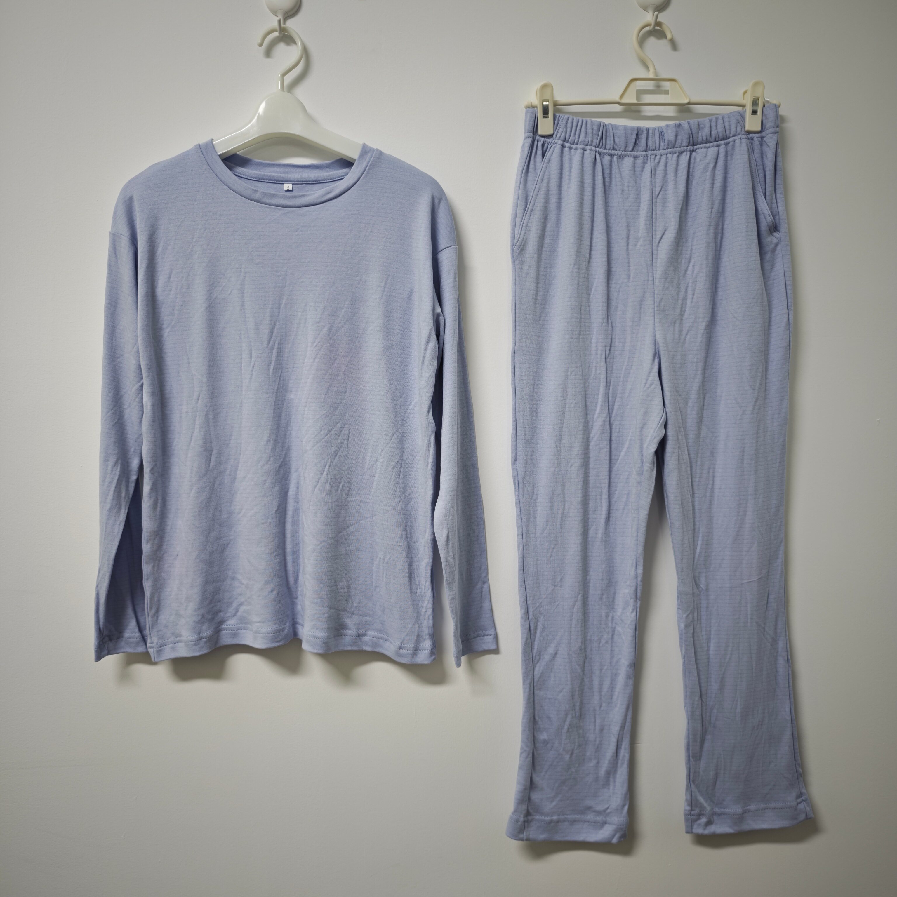出口日本尾单女款圆领家居服睡衣套新款日单美容纱外贸