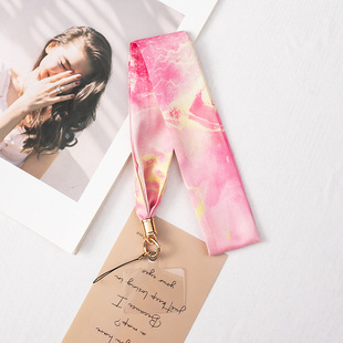 手机挂绳挂脖丝巾防丢宽布款个性工牌钥匙扣不勒脖挂带厂家直销