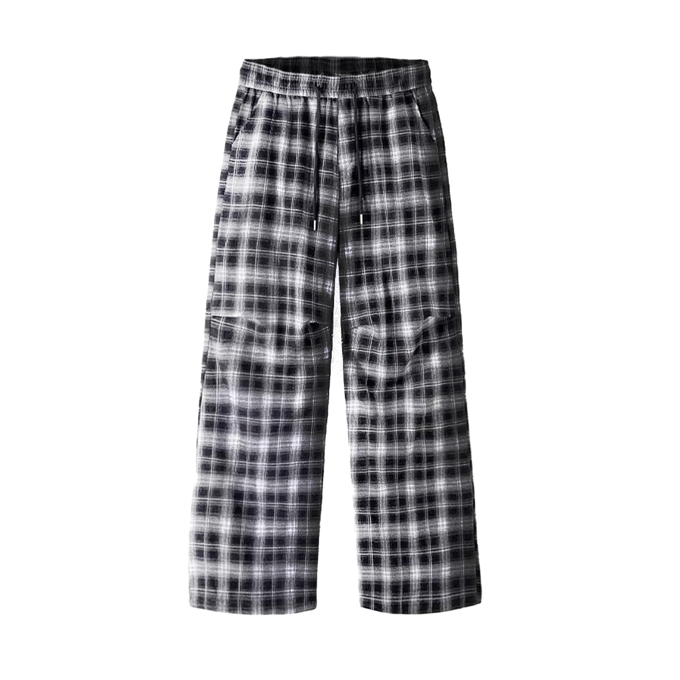 ARAR01 美式格裤子 秋季新款小众褶皱设计直筒阔腿 拖地休闲长裤