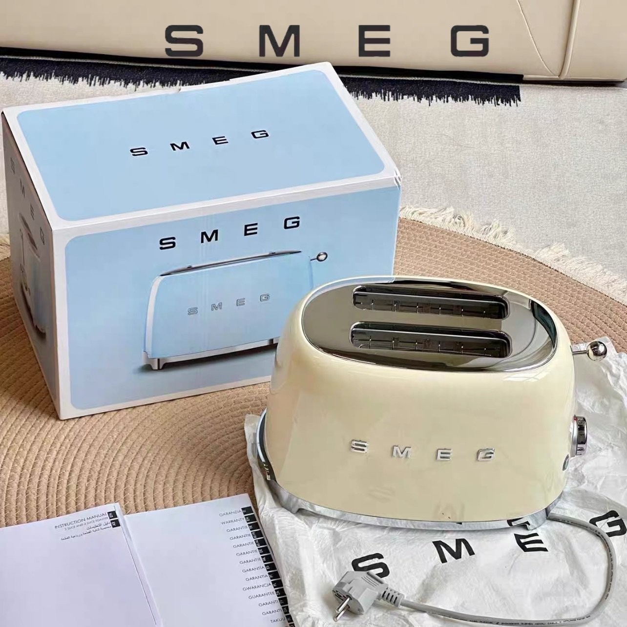 正品SMEG/斯麦格TSF01吐司机
