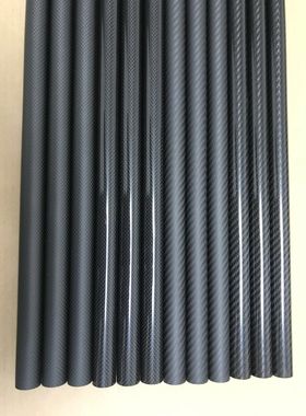 3K碳纤维管碳管高强度6MM8MM10MM12MM16MM18MM20MM22MM25MM30MM