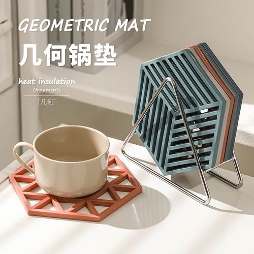 隔热垫耐高温硅胶防烫垫餐桌垫卡通餐垫家用杯垫砂锅垫子碗盘垫子