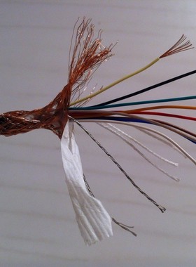 9芯屏蔽线9c26AWG0.129平方特柔软信号控制线PVC数控机床加工中心