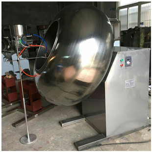 BY-12500荸荠式包衣机定做种子药丸糖果裹糖衣机包薄膜衣机抛光机